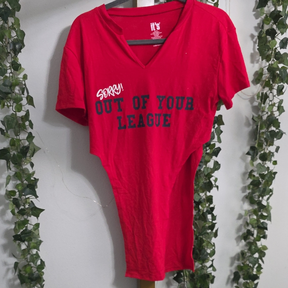 Red Graphic Women's Tee